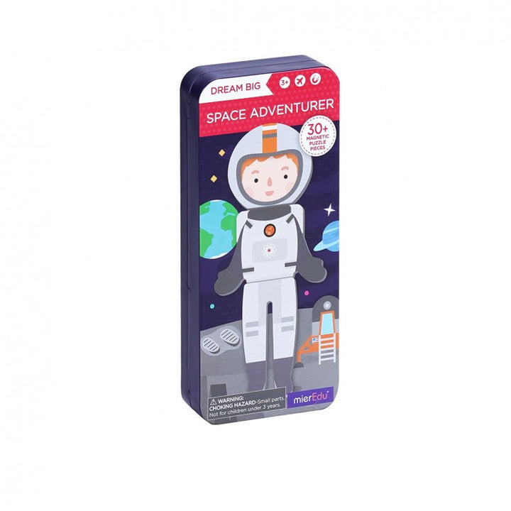 Rompecabezas Magnético Espacial Para Niños