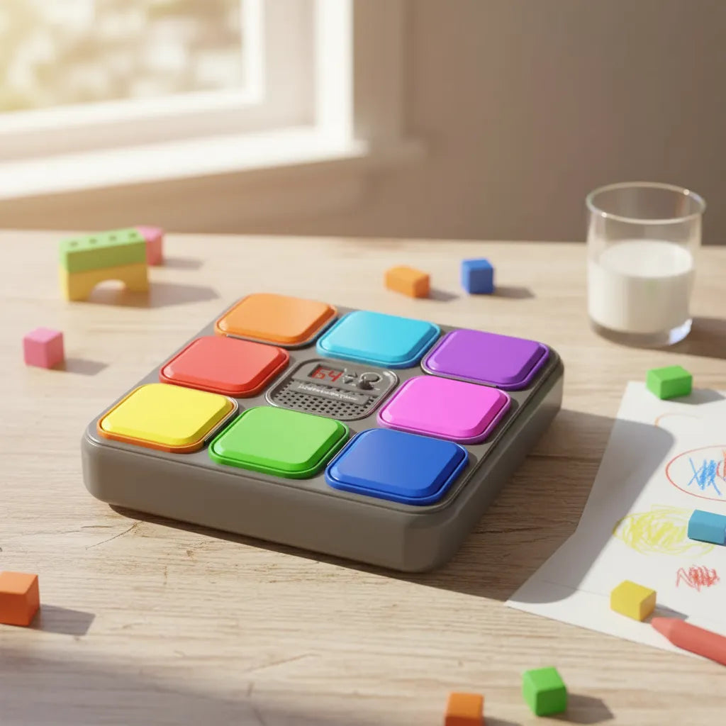 Juego De Memoria Electrónica 4 En 1 Portátil Para Niños
