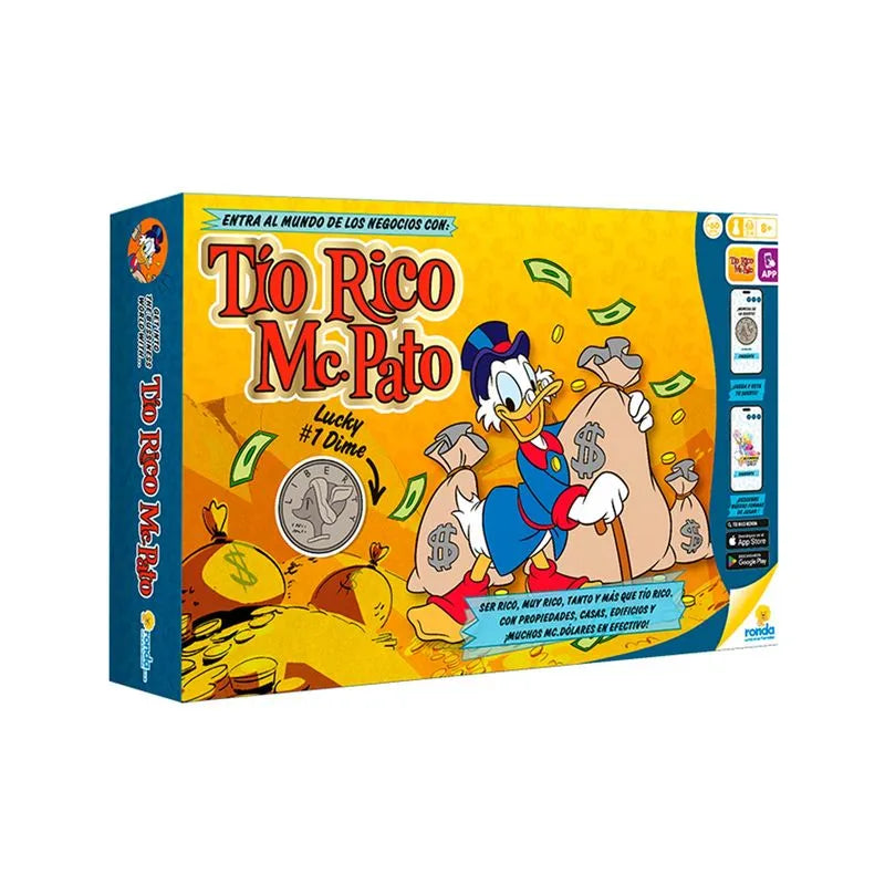 Juego De Mesa Tío Rico Mcpato Para Niños