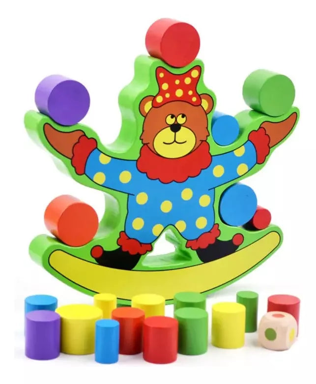 Juego De Equilibrio Oso Balancín Aprendizaje Para Niños