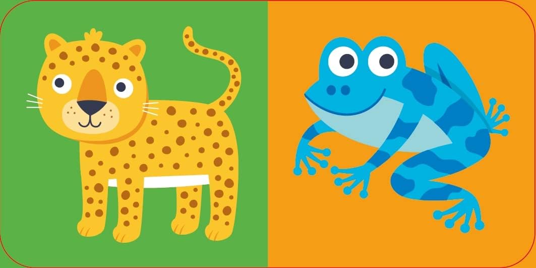 Juego Y Libro Didáctico Domino Jungla Para Niños