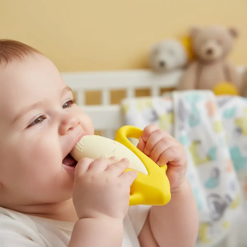 Juguete Mordedor Banana Para Bebés
