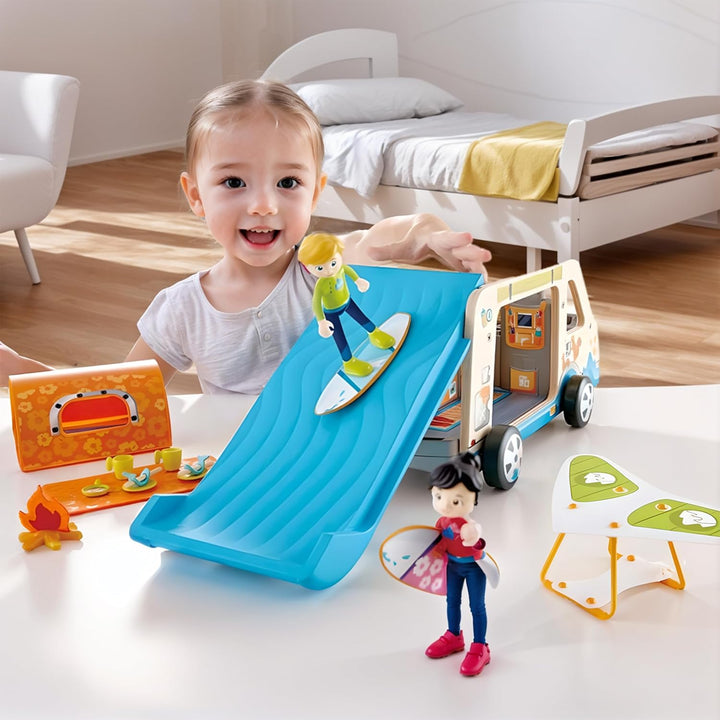 Set De Juego Camper Van En Madera Para Niños