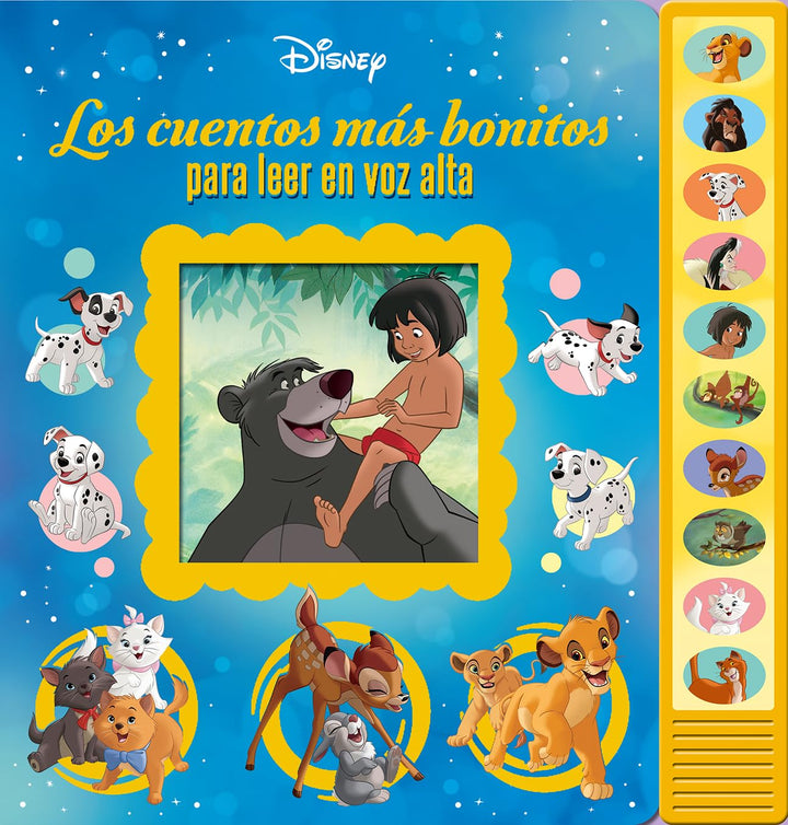 Libro Disney Los Cuentos Más Bonitos Con Sonidos Niños