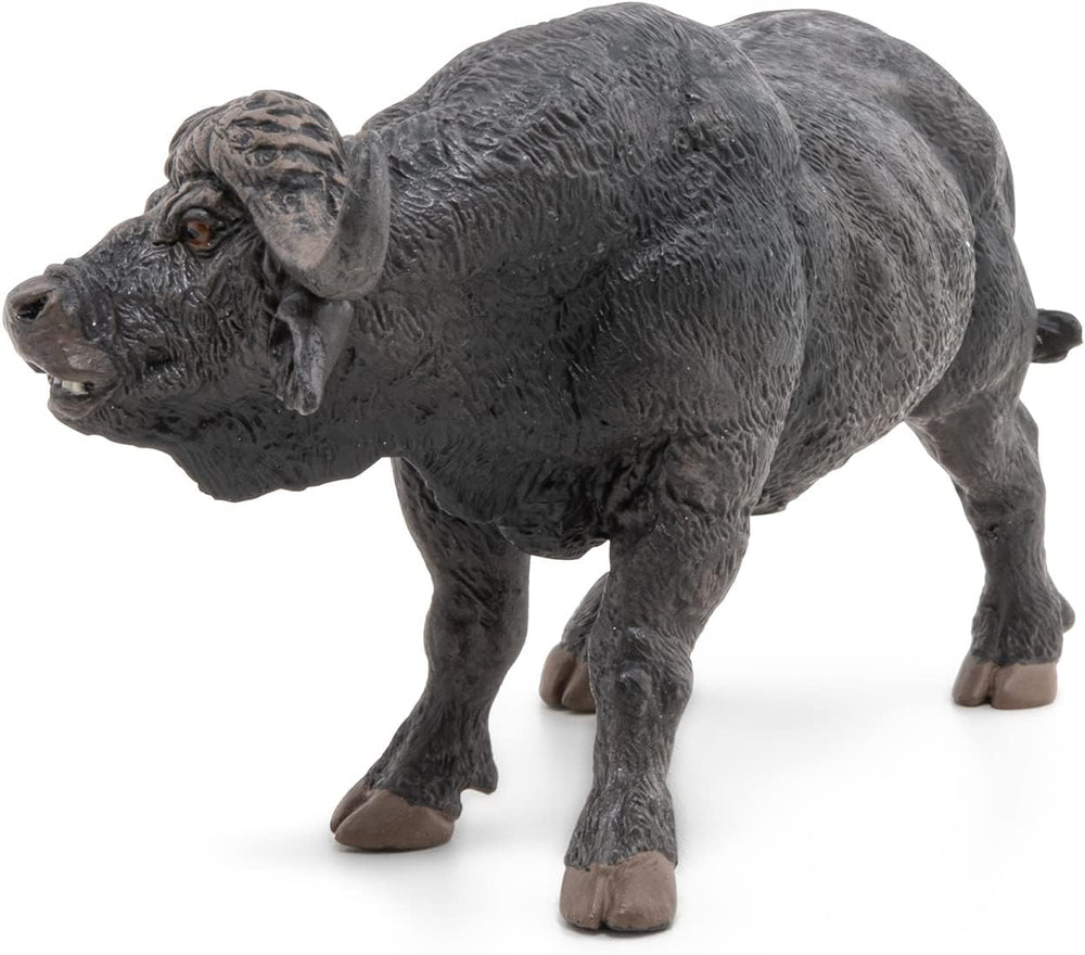 Figura Coleccionable Búfalo Pintada A Mano Papo
