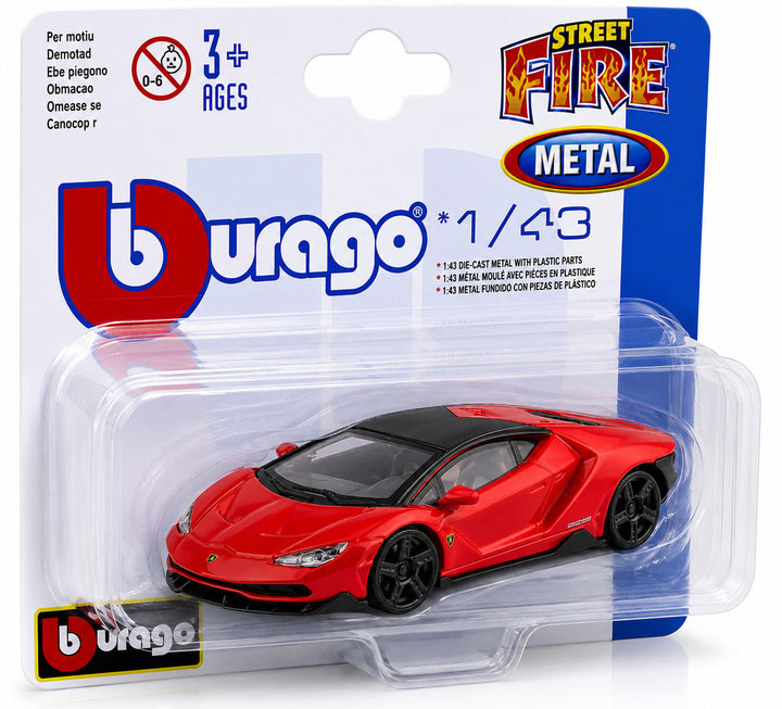 Carro A Escala 1:43 Lamborghini Centenario Rojo