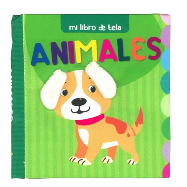 Mi Primer Libro De Tela Animales Para Bebés