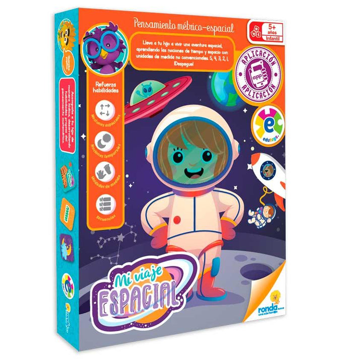 Juego De Mesa Didáctico Secuencias Viaje Espacial Niños