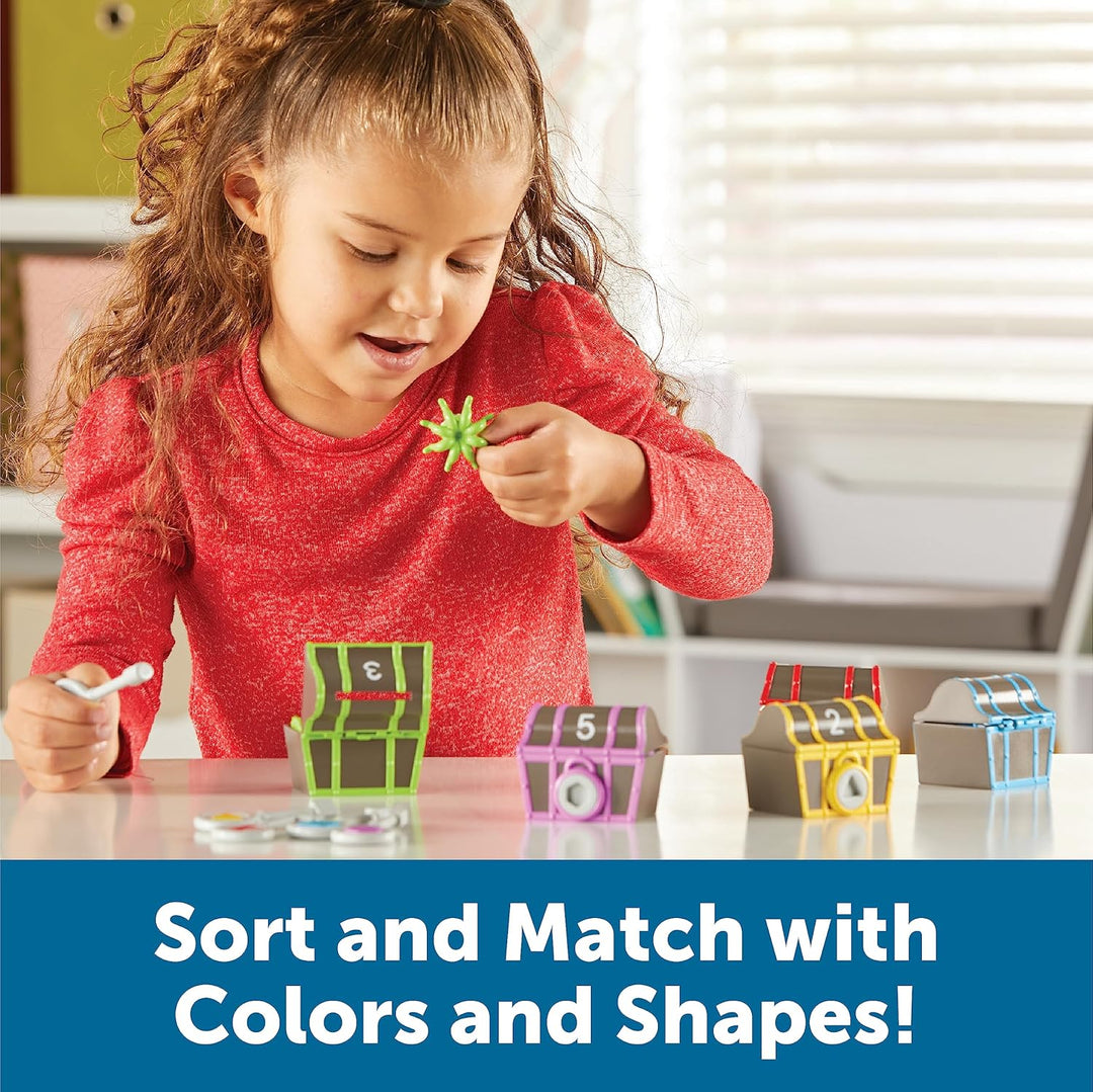 Juego Clasificación Y Emparejamiento tesoro Para Niños