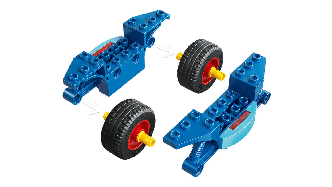 Juego Construcción Marvel Spidey Vs Rhino Moto Lego Original