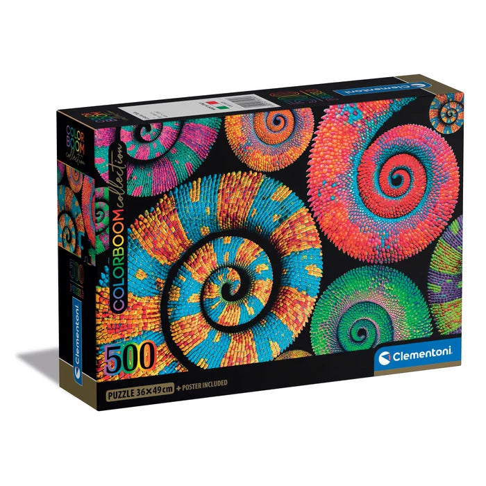 Rompecabezas 500 Piezas Colorboom Curly Tails Clementoni