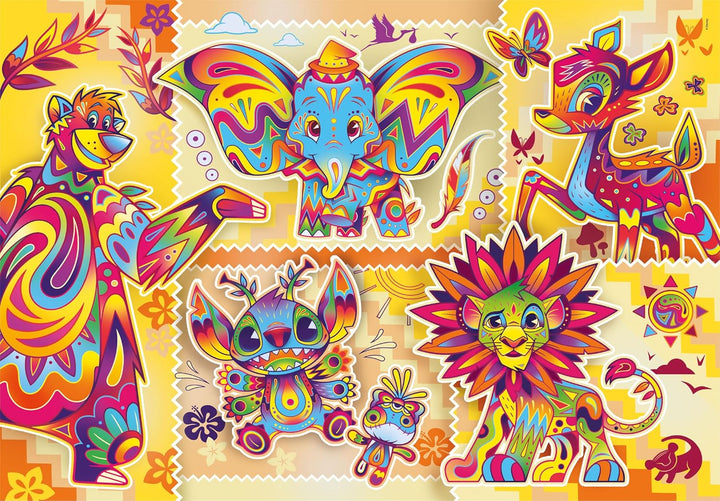 Rompecabezas 1000 piezas Disney coloridos