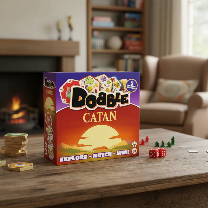 Juego De Mesa Estrategia Dobble Catan Para Adultos