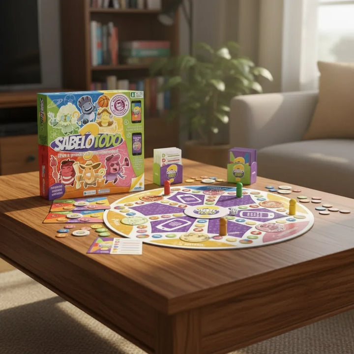 Juego De Mesa Sabelotodo Niños Y Adultos