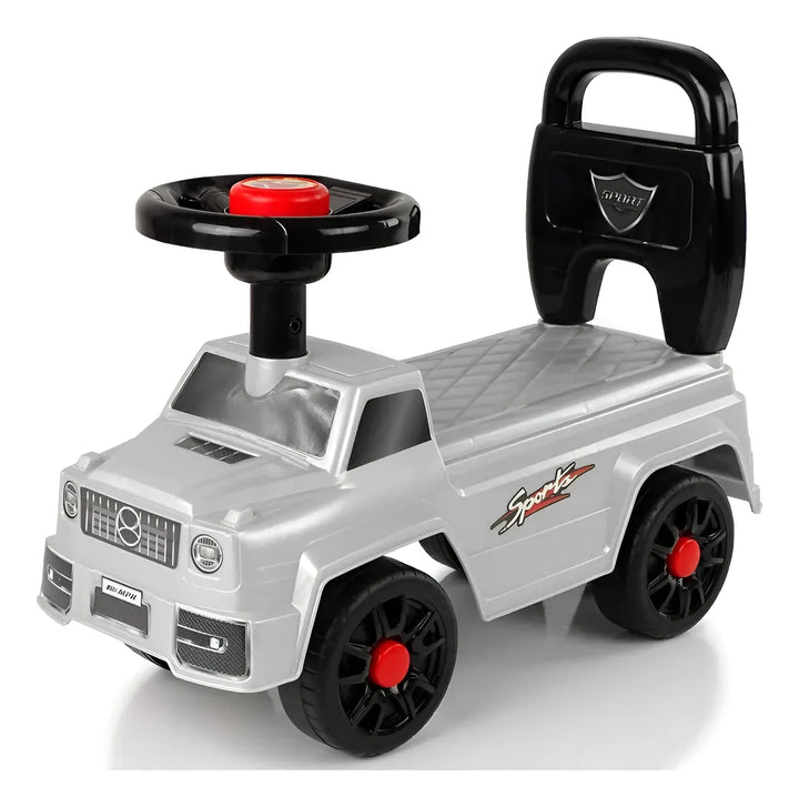 Carros Montable Con Bocina gris Para Niños