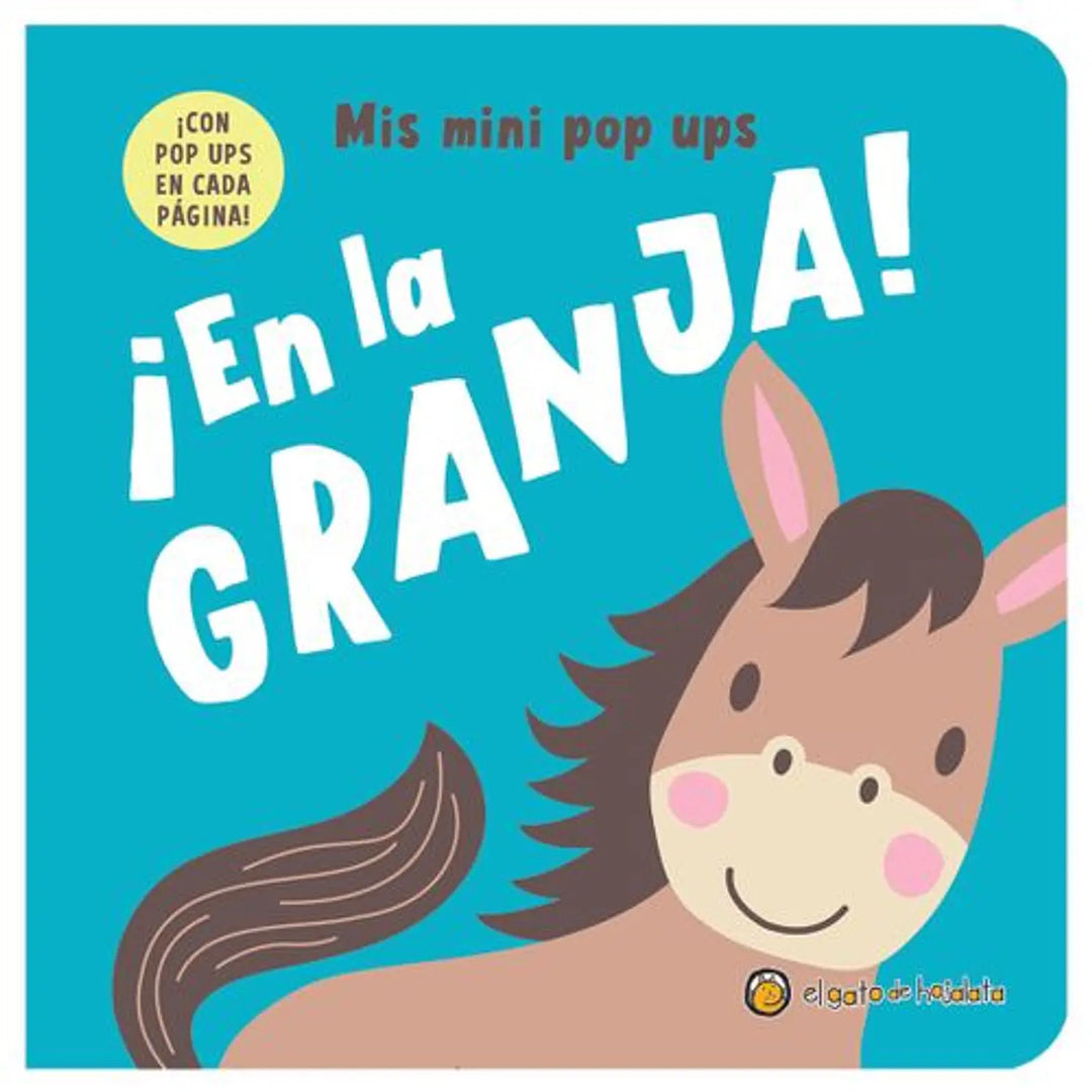 Libro Educativo Mini Pop Up Interactivo La Granja Para Niños