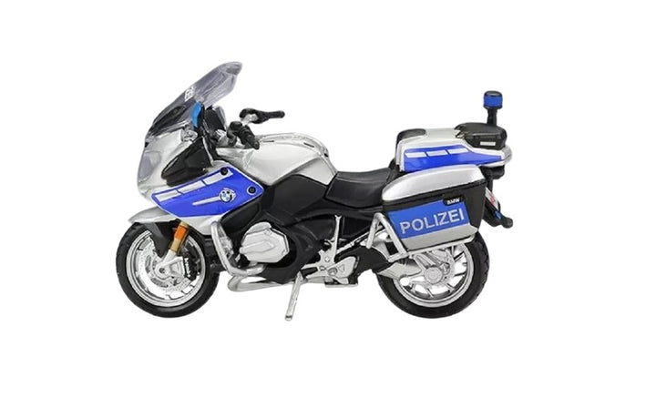 Moto A Escala De Policía Escala 1/18 Maisto