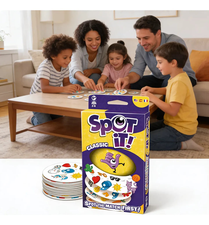 Juego De Mesa Spot It Classic Para Familia Niños