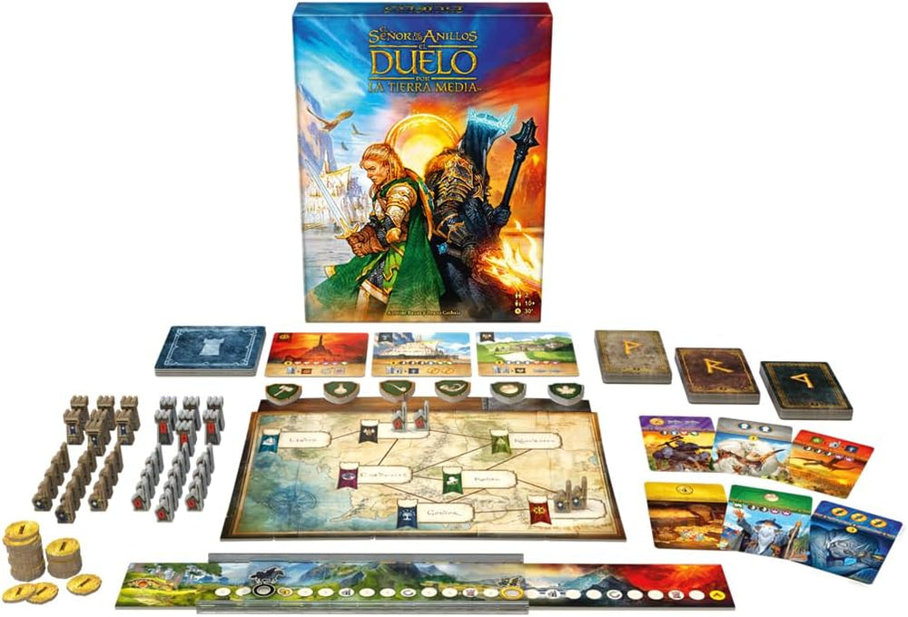 Juego De Mesa El Señor De Los Anillos Estrategia Para Adultos