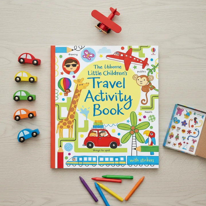 Libro Actividades Viaje Niños Usborne Con Stickers Para Niños