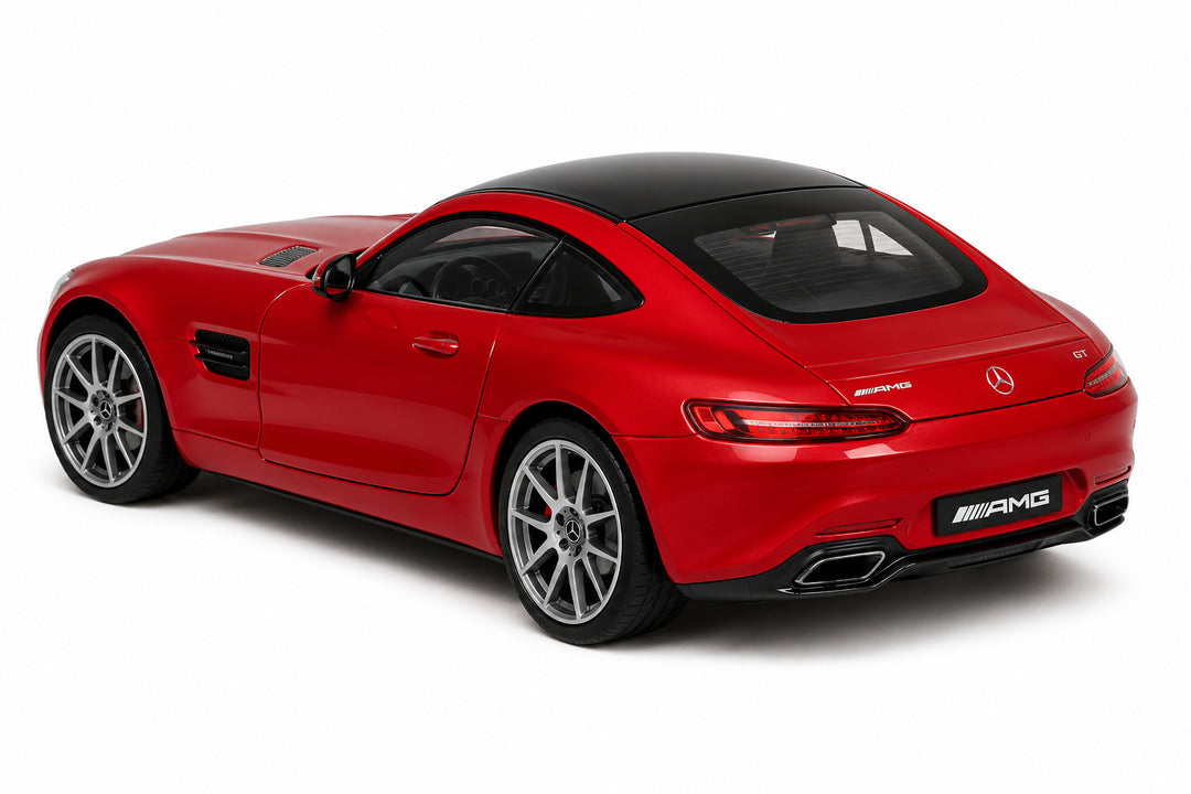 Carro Coleccionable Bburago 1/43 Mercedes- Amg Gt Rojo