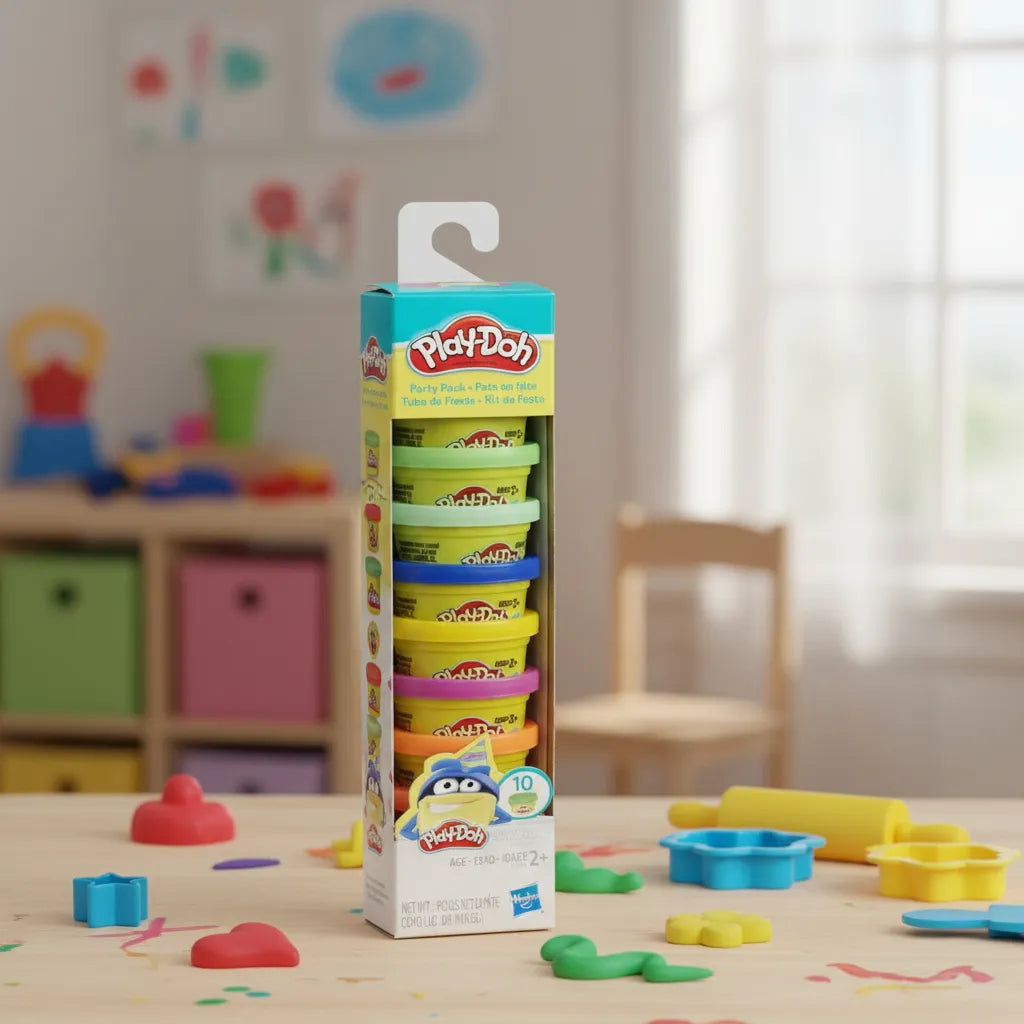 Juego Plastilina Play-doh Mini Party 10 Unidades Niños