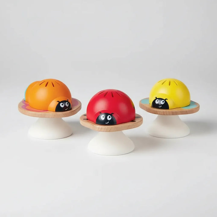 Set Sonajeros Hape En Madera Para Bebés