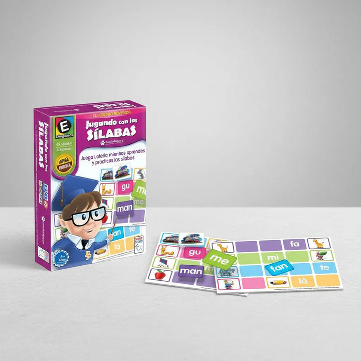 Juego Didactico Loteria Las Silabas Ronda
