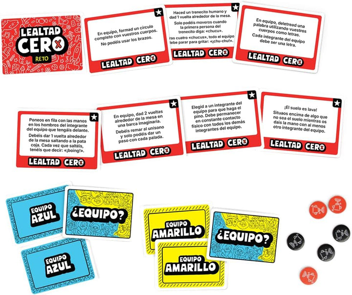Juego De Mesa Estrategia Lealtad Cero Para Niños Familia