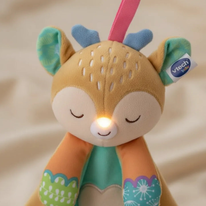Peluche Cervatilla Con Luz Y Chupete Para Bebés