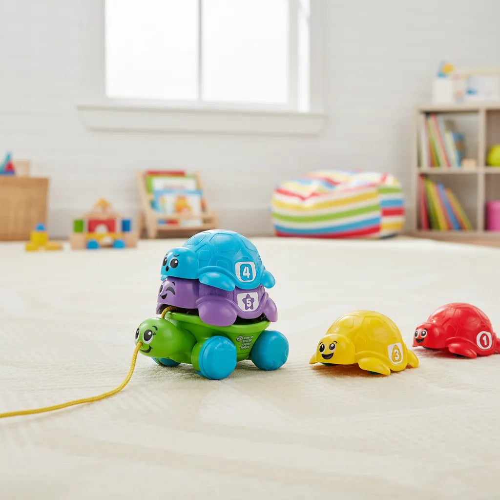 Juguete Tortuga Encajable Y De Arrastre Niños