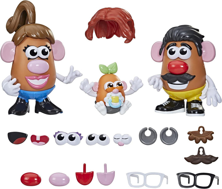 Juguete Infantil Familia Cara De Papa 45 Piezas