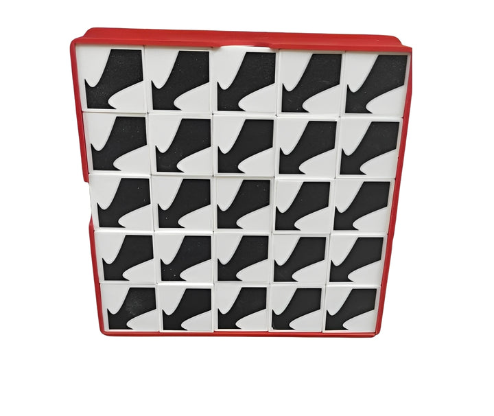 Juego Cubos Puzzle Contraste 25 Piezas Para Niños