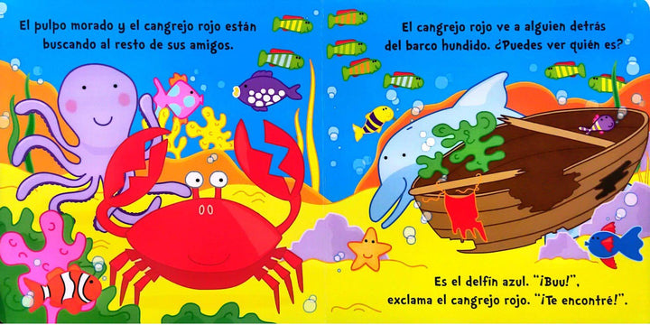 Libro Infantil Texturas Escondidas Bajo El Mar
