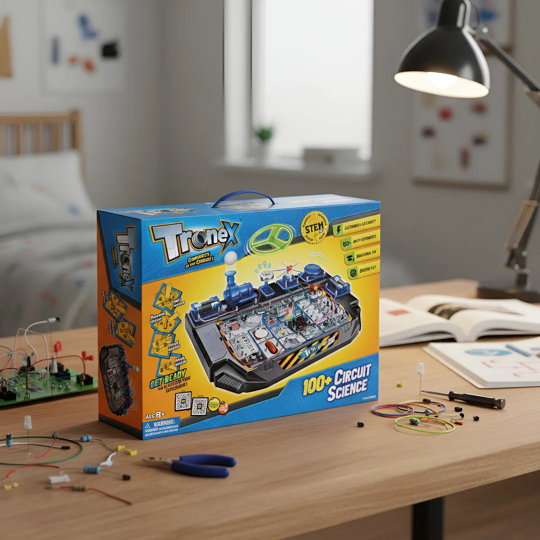 Experimento STEM  100 Circuitos Científicos Niños