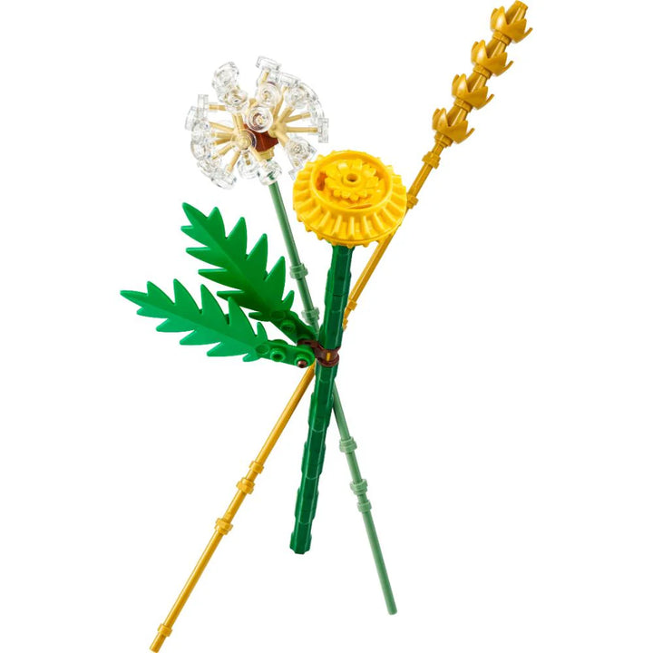 Juego Lego Flores Silvestres 17 Piezas Para Niños