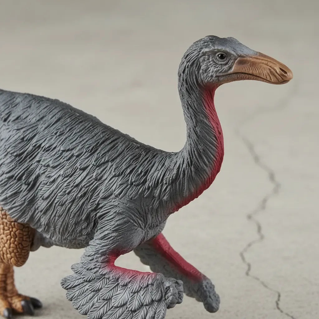 Figura Coleccionable Gallimimus Pintada A Mano Schleich