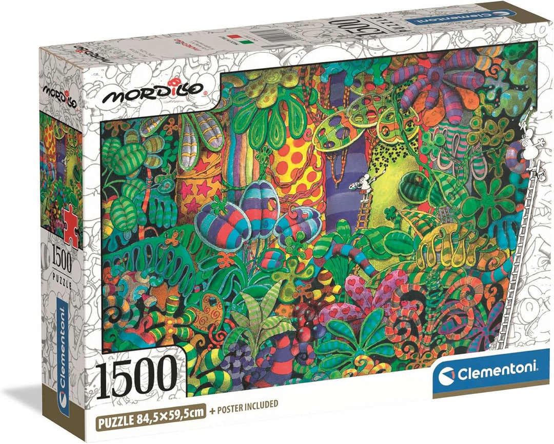 Rompecabezas 1500 Piezas Jungla Mordillo