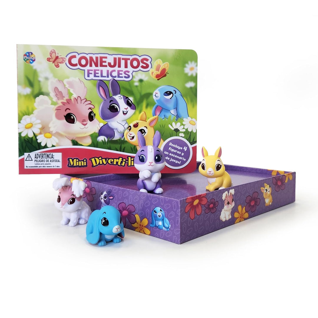 Libro Mini Divertilibros Conejos Para Niños