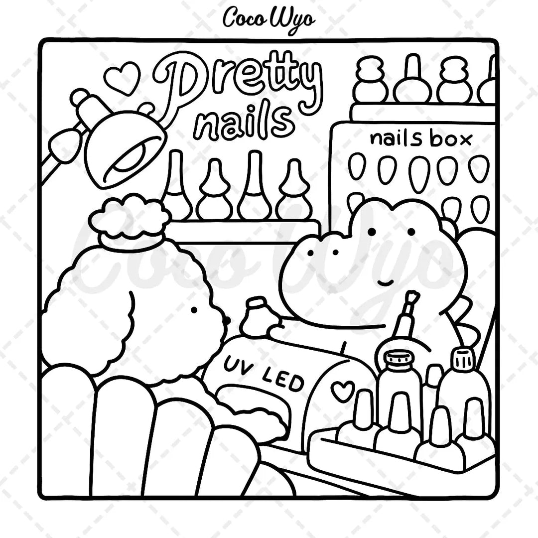 Libro Para Colorear Mejores Amigos Para Niños