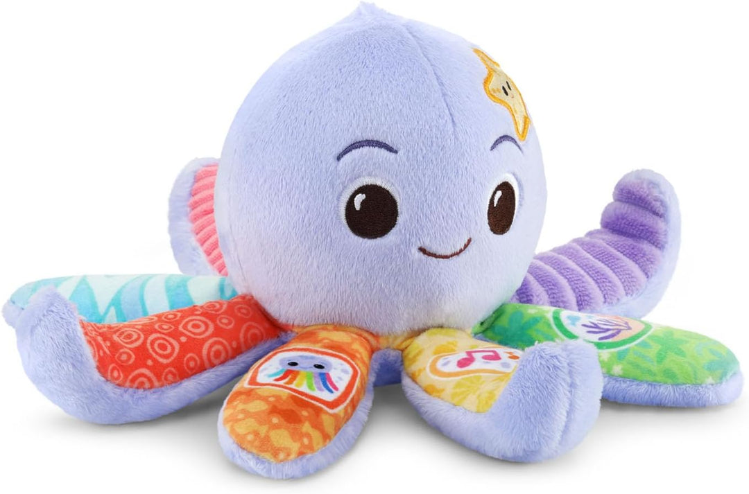 Juguete Peluche Pulpo Con Sonidos Para Bebés
