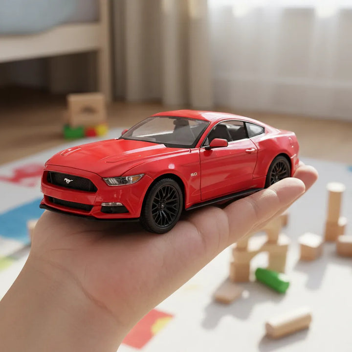 Carros Coleccionable A Escala 1:36 Ford 2015 Mustang Gt Rojo