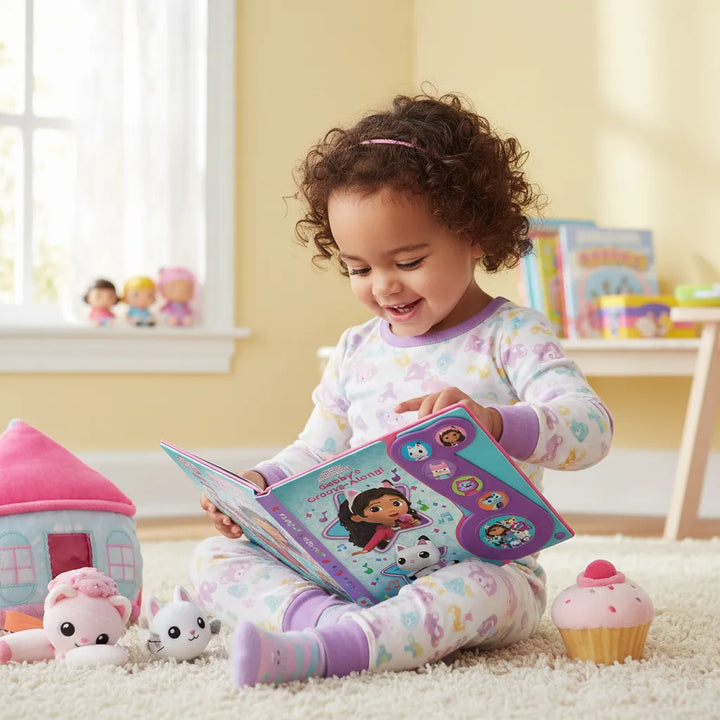 Libro Didáctico Sonido Dollhouse Gabby&
