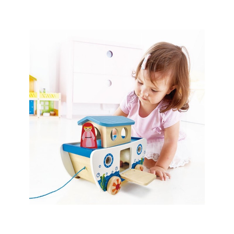 Juego  Para Encajar Arca De Noé madera Para Niños