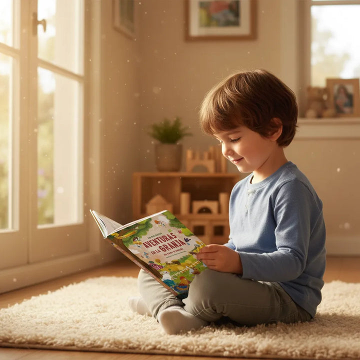 Libro Aventuras En La Granja Para Niños
