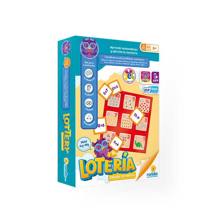 Juego Didactico Loteria Matematicas Ronda