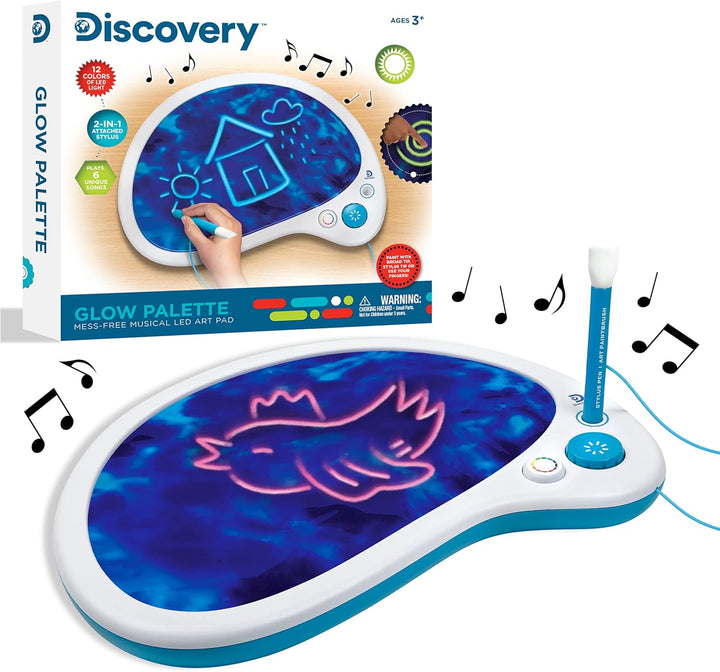 Tablet De Dibujo Led Musical Creativos Niños