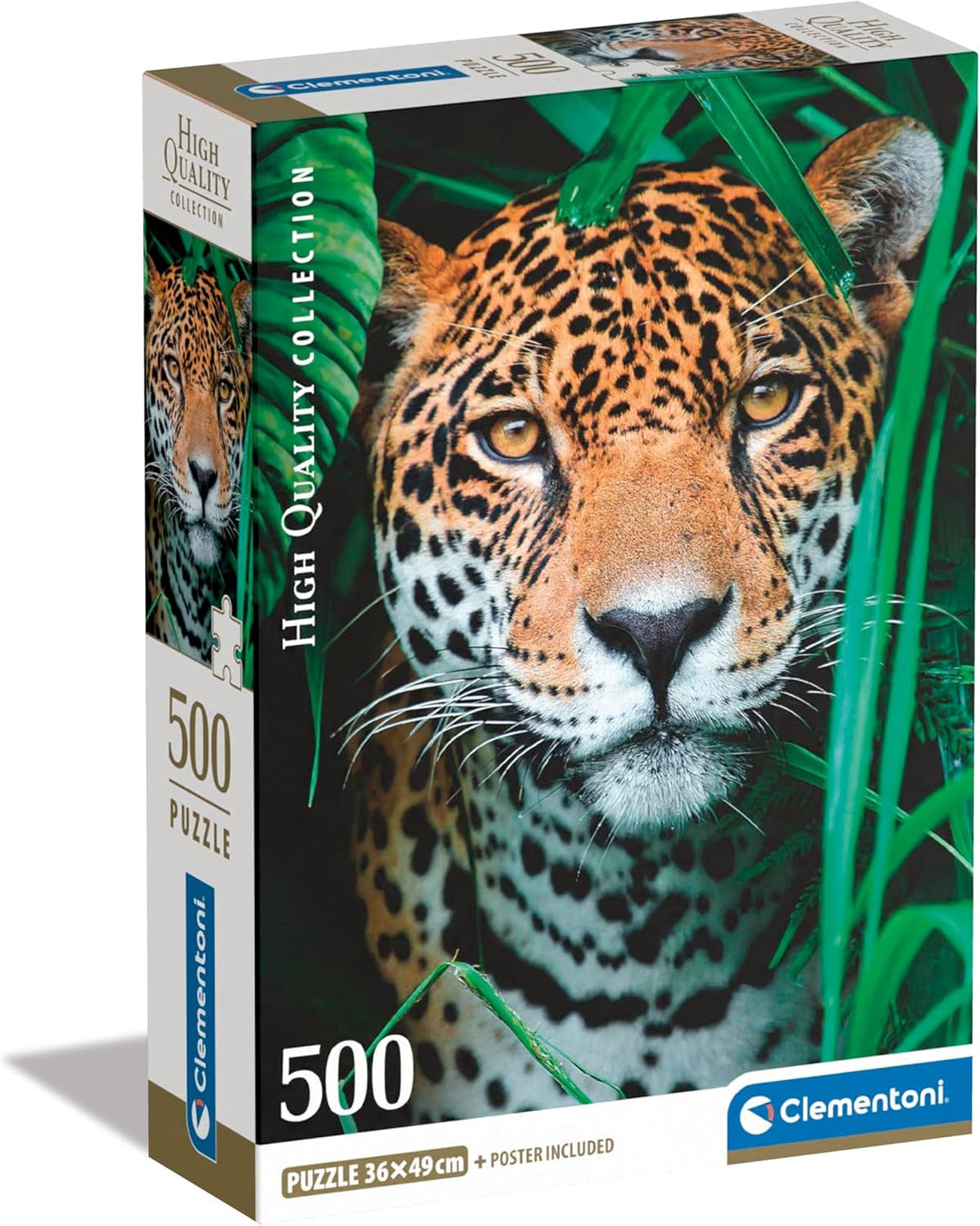 Rompecabezas 500 Piezas Jaguar En La Selva