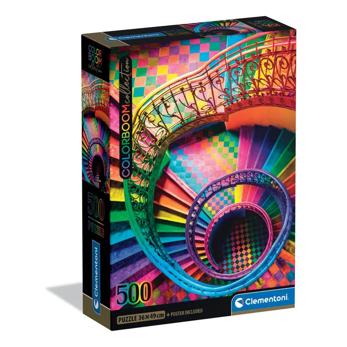 Rompecabezas 500 Piezas Escaleras Colorboom Clementoni