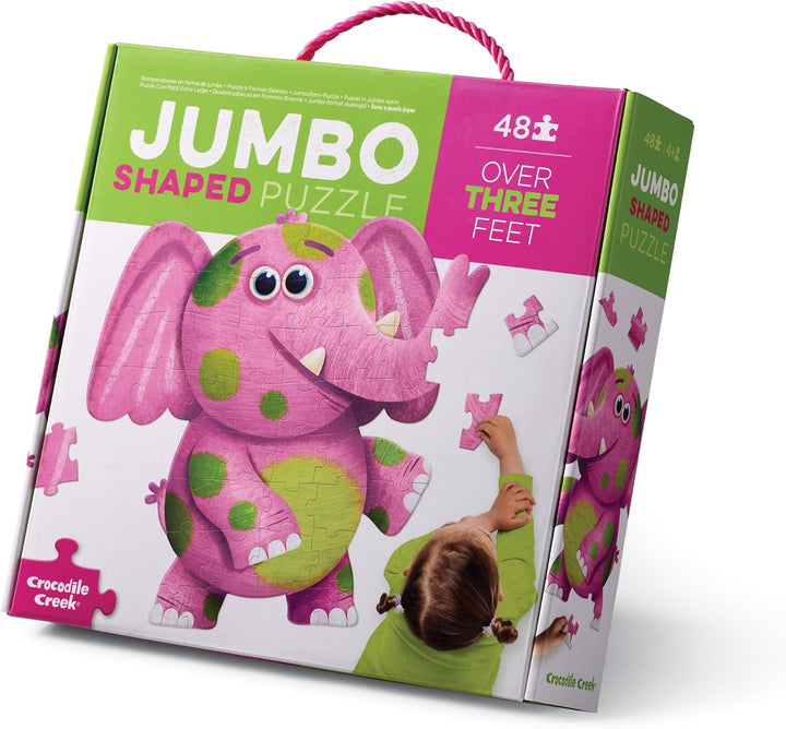 Rompecabezas Jumbo Elefante 48 Piezas Para Niños